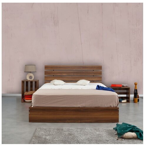 Hanah home Bračni krevet Fuga 160, 165x100x205 cm, Crni Cene