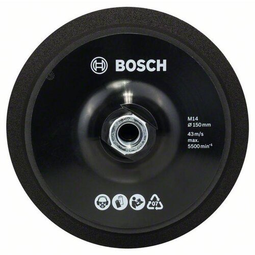 Bosch Tanjur za poliranje M14, čičak Slike