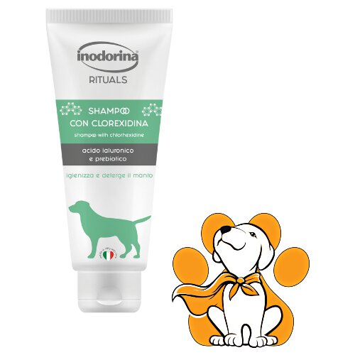 Inodorina clorex 250ml, Šampon Za Pse Za Duboko Čišćenje Cene