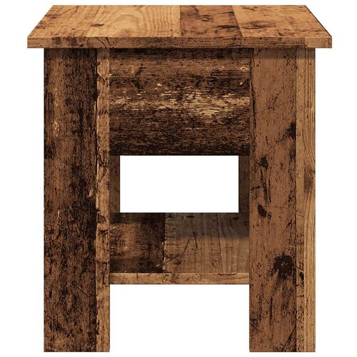  Stol za kavu staro drvo 40x40x42 cm konstruirano drvo Slike