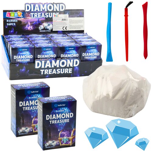  Edukativni set Diamond Treasure za vađenje dijamanta iz gipsa - 1 kom Cijene