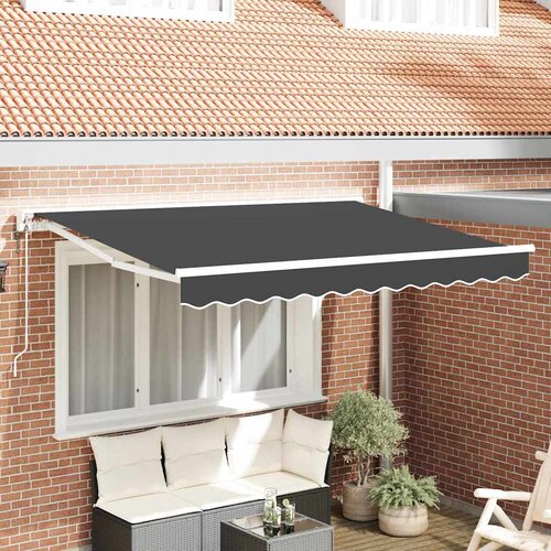  Okvir tende Antracit 250 x 200 cm Poliester s PU premazom Cene