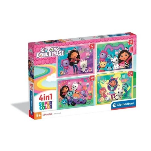 Clementoni puzzle gabina Čarobna kuĆica 4 u 1 ( CL21752 ) Cene