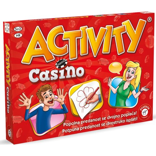 Piatnik družabna igra Activity Casino Cene