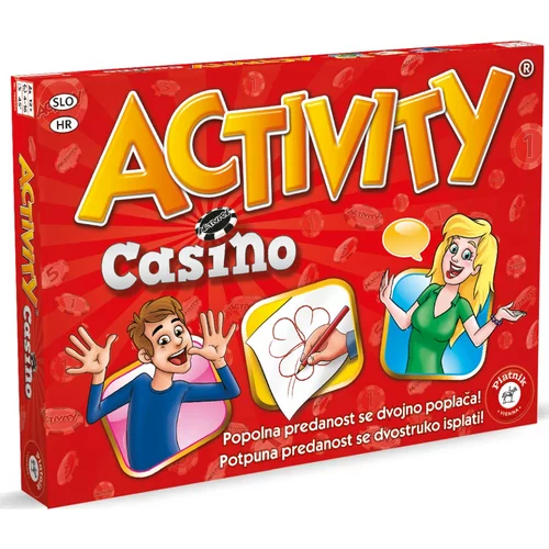 Piatnik družabna igra Activity Casino
