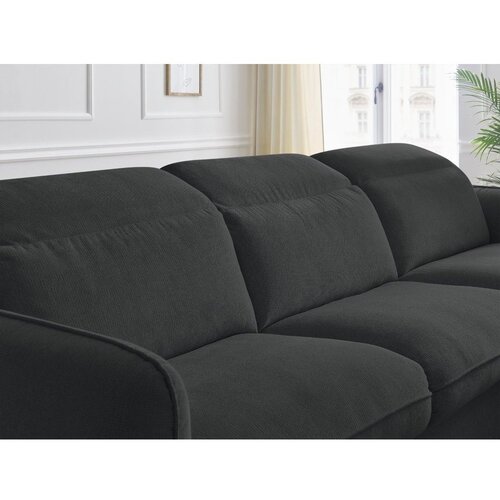 Bobochic Paris Crna kutna garnitura Achille &amp;ndash; Slike