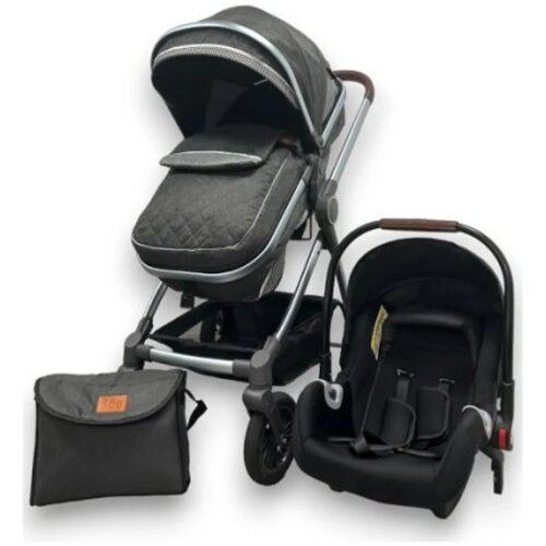 Bbo kolica za bebe 2 u 1 umbra dark grey, 0m+ Slike