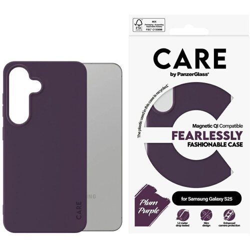 PanzerGlass ZA&amp;Scaron;ČITA ZASLONA CASE CARE FASHION QI ZA SAMSUNG GALAXY S25, (5000062676) Slike