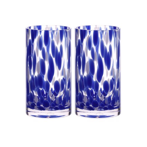 Widdop & Co. Hestia - Čaše set 2 - Hestia, Blue Tortoise Shell, Hi Ball Cene