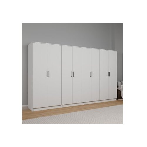 Hanah home Ormar Kardelen 1600-108, 300x180x51.8 cm, Bijela Cene