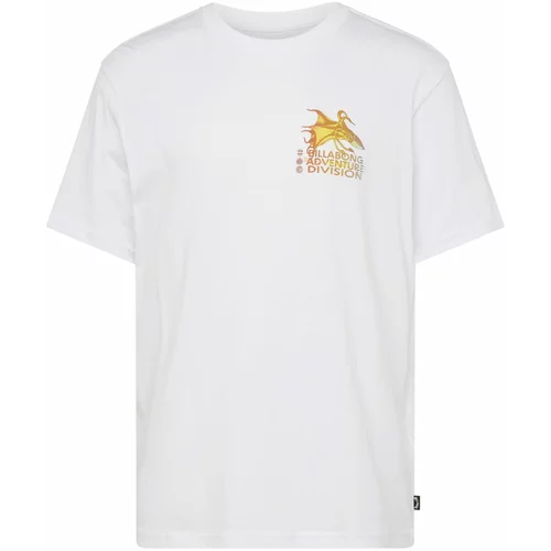 Billabong Funkcionalna majica 'FAUNA' rumena / oranžna / bela