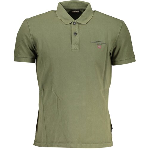 Napapijri POLO SHORT SLEEVES MEN GREEN Slike