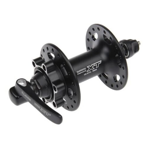 Shimano nabla prednja deore xt HBM756L 32H old 100MM axle 108MM qr 133MM black for rotor 6BOLT M760 series logo black indpack EHBM756BL Cene