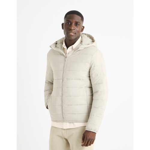 Celio Lightweight Down Jacket with Hood - Men Slike