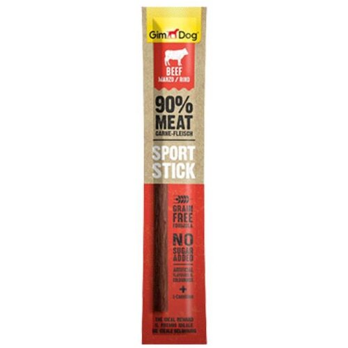 Gim Dog sport štapići - govedina, poslastica za pse 12g Slike
