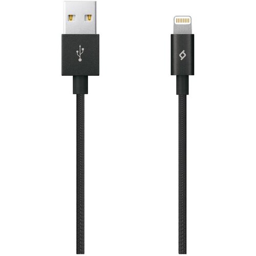 Ttec Kabel - MFi (Apple license) - Lightning to USB (1,20m) - Black - Alumi Cable Cene