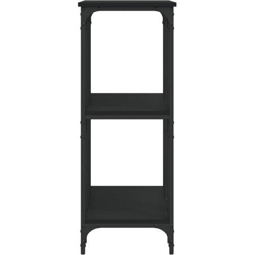  Konzolni stol crni 102 x 35 x 90 cm od konstruiranog drva Slike