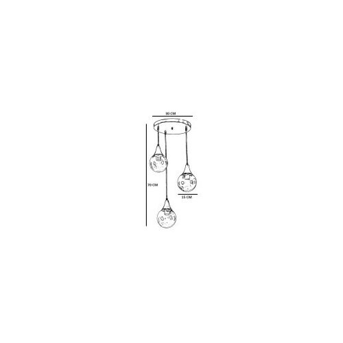 Opviq luster Afra, 30 cm, E27 Cene