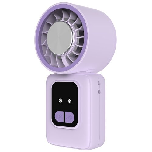 INF Mini ročni hladilni ventilator F36A s Peltierjem in zaslonom Purple, (5000306742) Cene