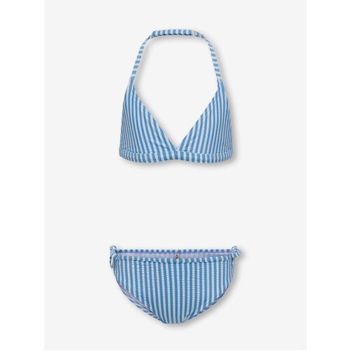 Only Blue Girly Two Piece Striped Swimwear Kitty - Girls Slike