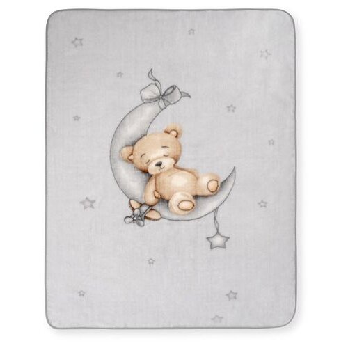 Interbaby Rachel dekica 110x140 Mjesec siva Cijene