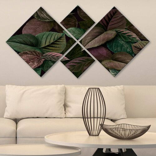Wallity slika 4MDF587642, 60x115 cm, 4 dijela Cene
