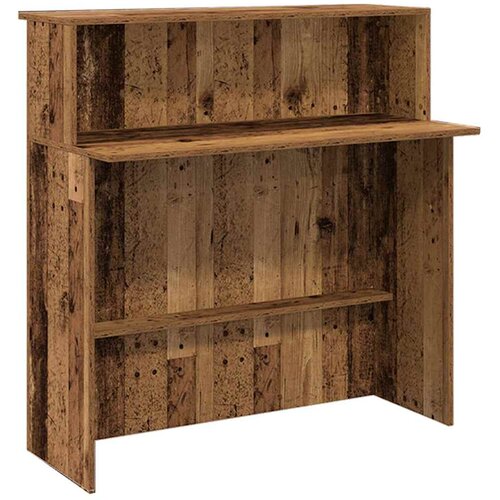  Recepcijski stol 200x50x103,5 cm od konstruiranog drva Slike