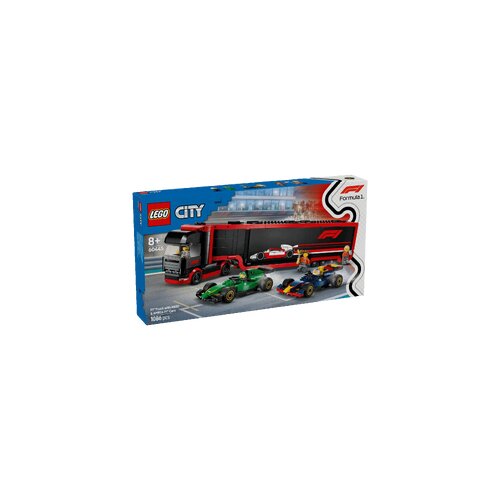 Lego City F1 Tovornjak z dirkalnikoma RB20 in AMR24 &scaron;tevilka 60445 Cene