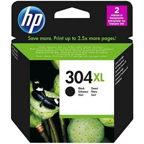HP Cartridge N9K08AE No.304XL Black Slike