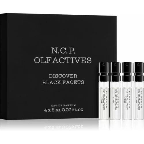 N.C.P. Olfactives Black Facets Discovery set set uniseks