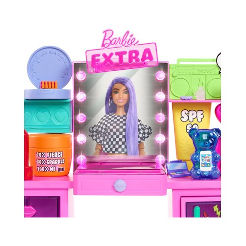 Barbie Igralni komplet z , styling mizo in več kot 45 dodatki Slike