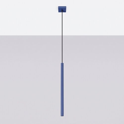 Sollux SL.2125 - Luster na sajli PASTELO 1xG9/8W/230V plava Slike