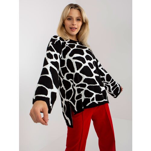 ASM Sweater-RV-SW-14276.09X-white-black Cene