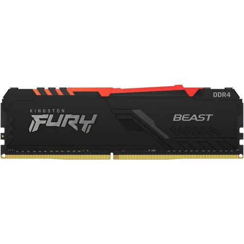 Kingston 16GB FURY Beast RGB 3200MHz DDR4 memorija | KF432C16BBAK2/16 Slike