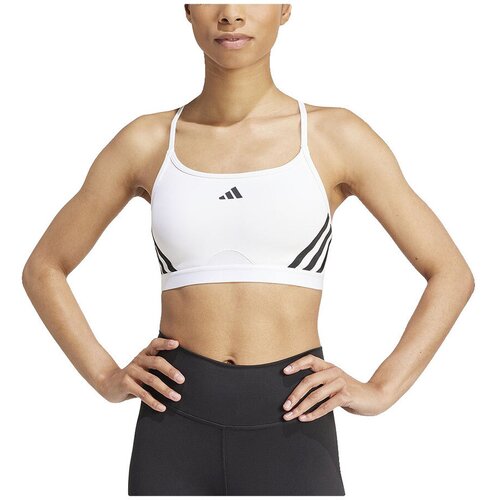 Adidas Topi Brassi&amp;egrave;re Aeroreact empi&amp;egrave;cements en maille Bela Slike