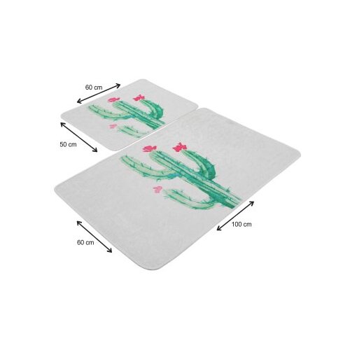  Fiore djt multicolor bathmat set (2 pieces) Slike