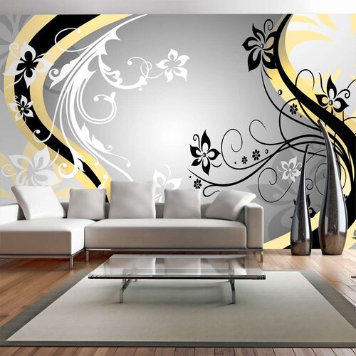  Tapeta XXL - Art-flowers (yellow) 500x280 Slike