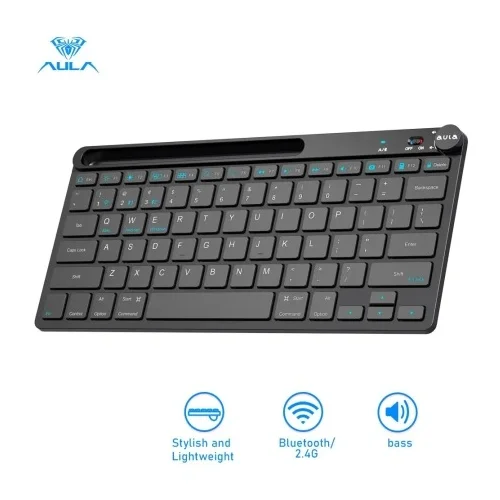 Aula Bluetooth Tastatura Slim AK205