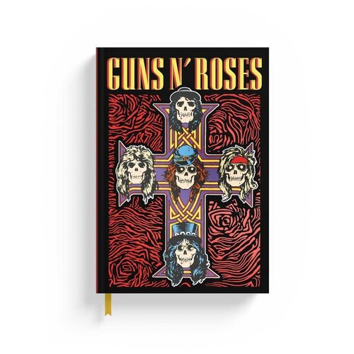 Guns N&amp;#039; Roses Bilježnica A5 Guns N Roses premium, tvrde presvučene korice Slike