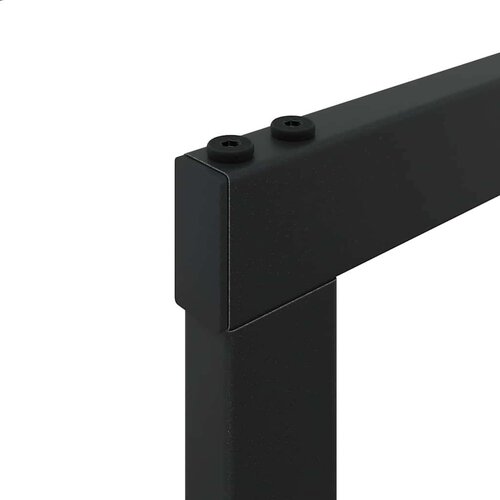 VidaXL Stalak za drva crni 55x30x116 cm čelik Slike