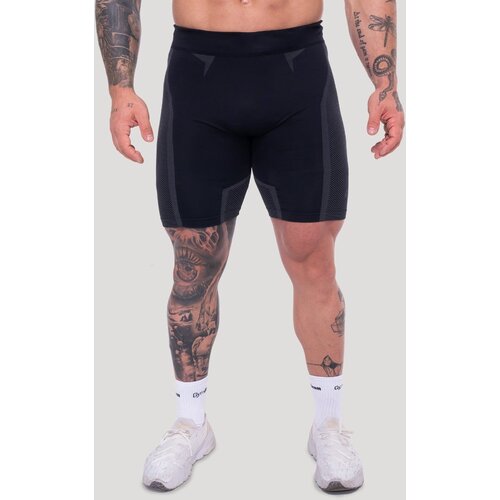 GymBeam OG1 Seamless Shorts Black/Grey L Cijene