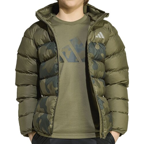 Adidas Jakna za dečake J SD AOP JKT OLISTR, Zelena Slike
