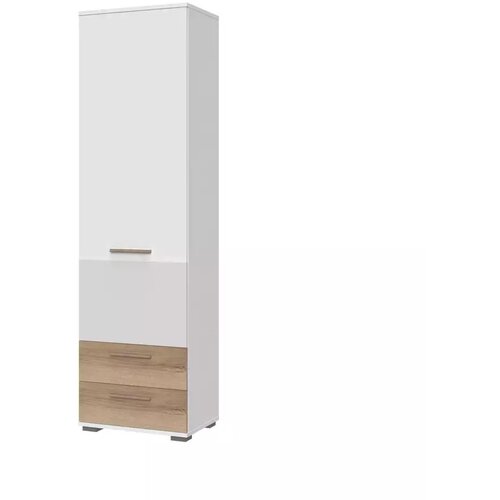Jela VITRINA ARC G1 (VE� BARV)-Bela mat lak/perla siva mat lak/pacifik oreh Cene