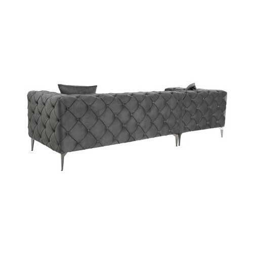 Atelier Del Sofa ugaona garnitura como eco left anthracite Slike