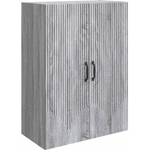 vidaXL Omara za steno Siva Sonoma 66 x 34,5 x 90 cm Inženirski les, (5000246913) Cene