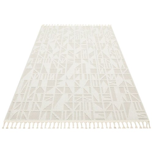 Conceptum Hypnose yeni bukle geometik - cream carpet (80 x 300) Cene