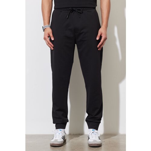 Altinyildiz classics Men's Black Standard Fit Regular Cut Sweatpants Slike