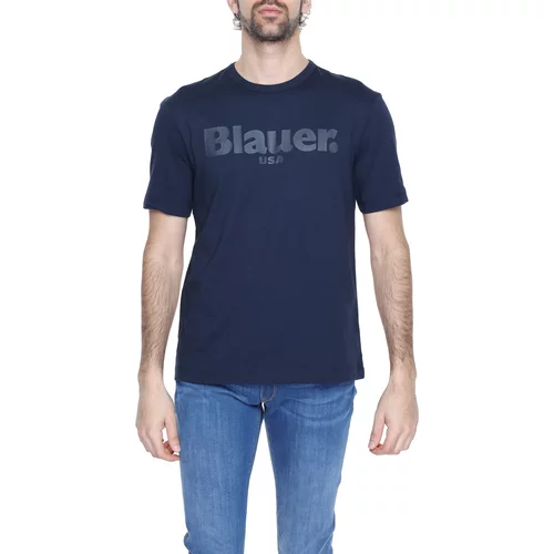 Blauer Polo majice dolgi rokavi 24SBLUH02142 Modra