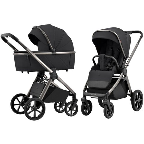 Carrello Otroški voziček Omega 2 v 1 – Absolute Black Cene