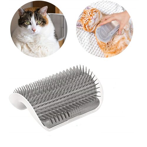 INF Krtača za samostojno nego Cat Corner Grey, (21276378) Cene